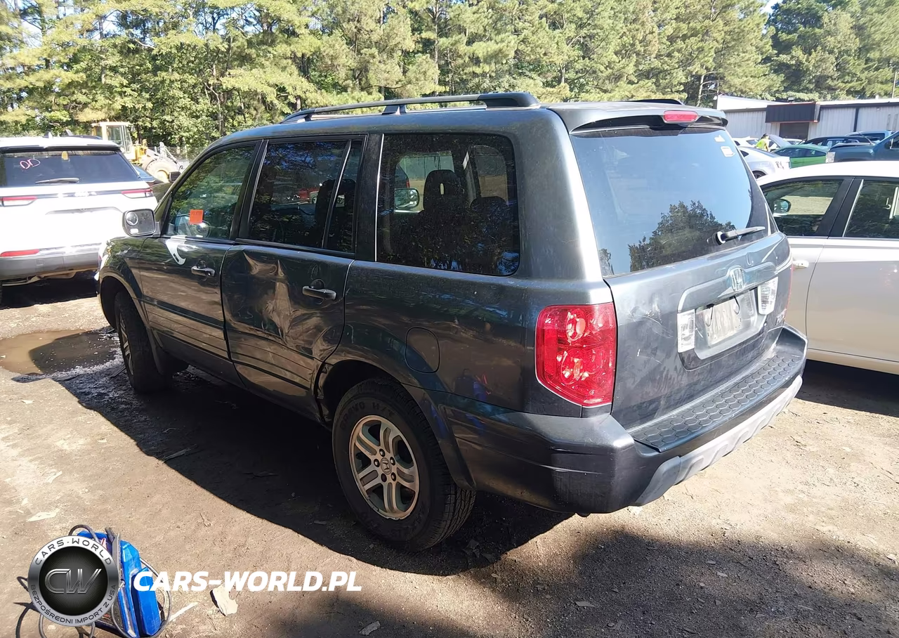 2005 Honda Pilot Ex-L VIN:5FNYF185X5B051294 - 3