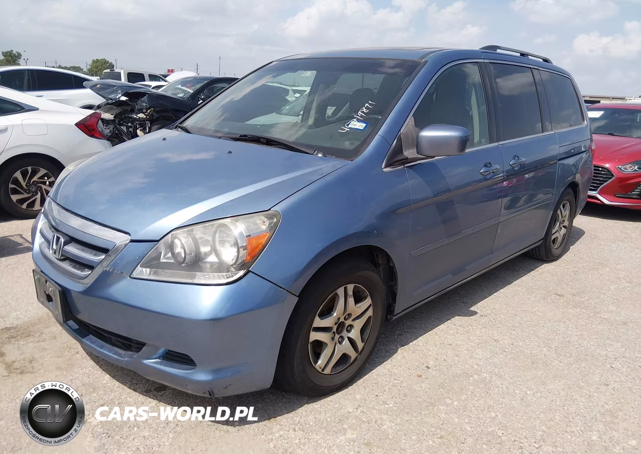 2007 Honda Odyssey Ex-L VIN:5FNRL38617B033836 - 2