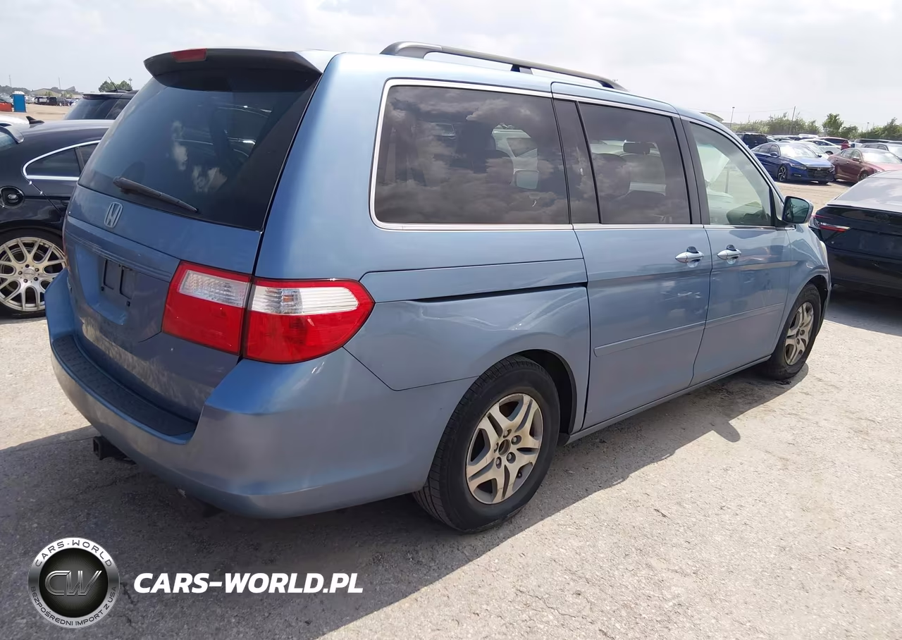 2007 Honda Odyssey Ex-L VIN:5FNRL38617B033836 - 4