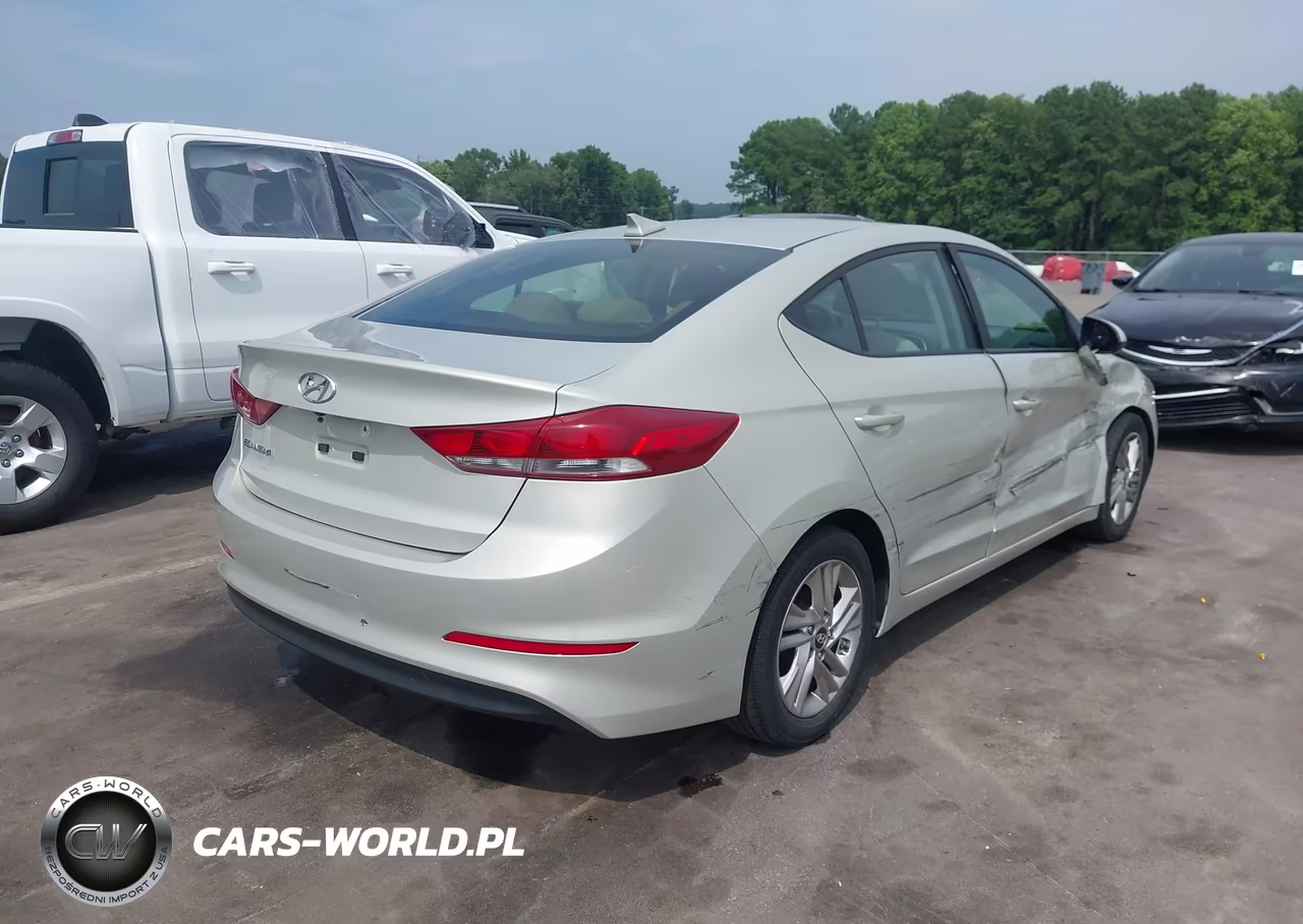 2017 Hyundai Elantra Se VIN:KMHD84LF5HU188208 - 4