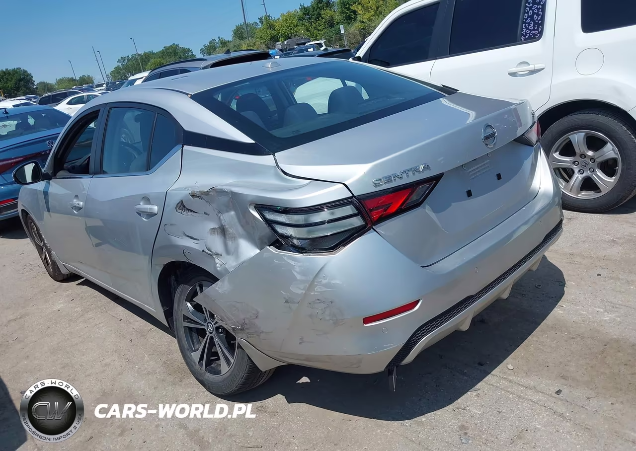 2020 Nissan Sentra Sv Xtronic Cvt VIN:3N1AB8CV5LY281083 - 3
