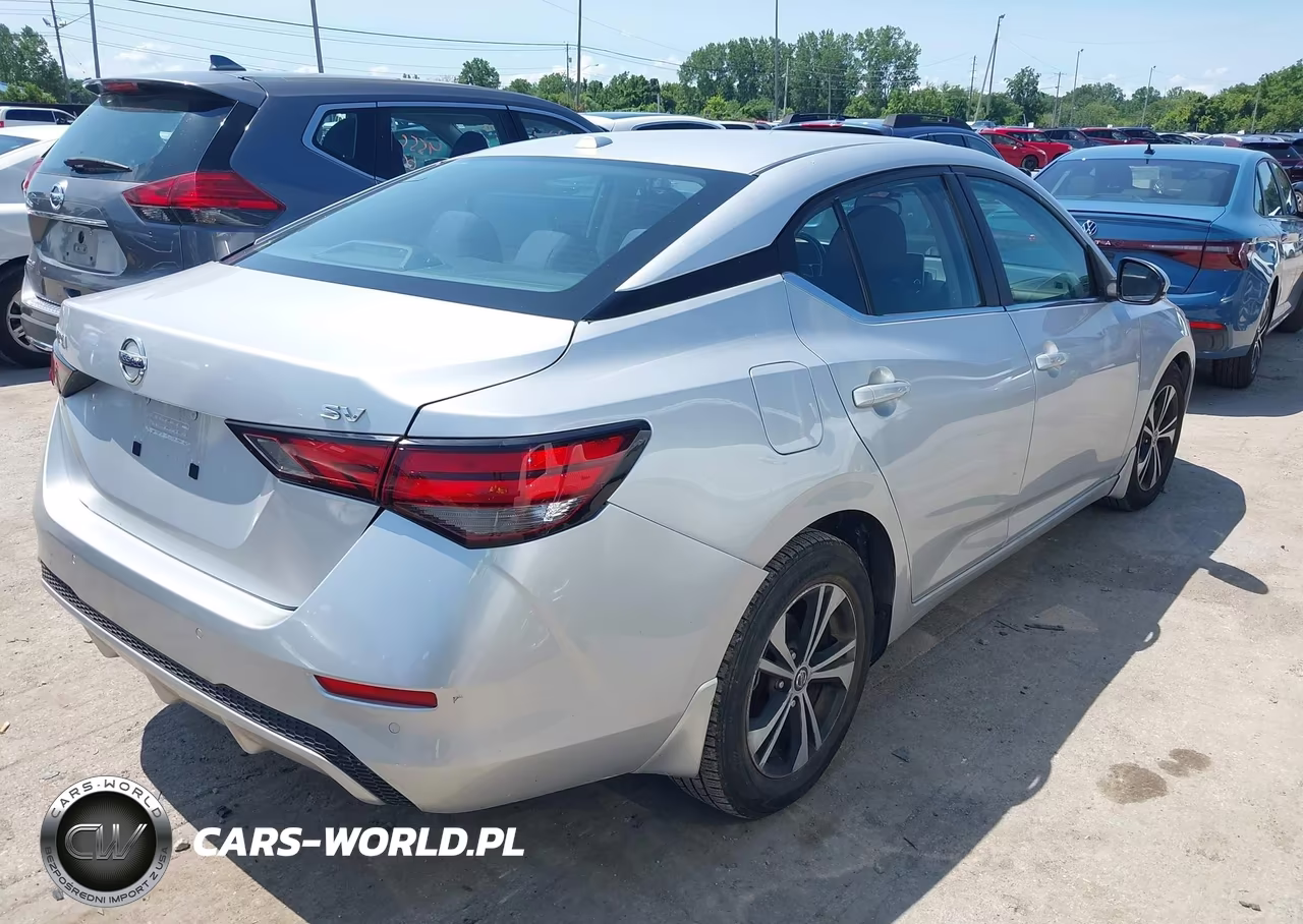 2020 Nissan Sentra Sv Xtronic Cvt VIN:3N1AB8CV5LY281083 - 4