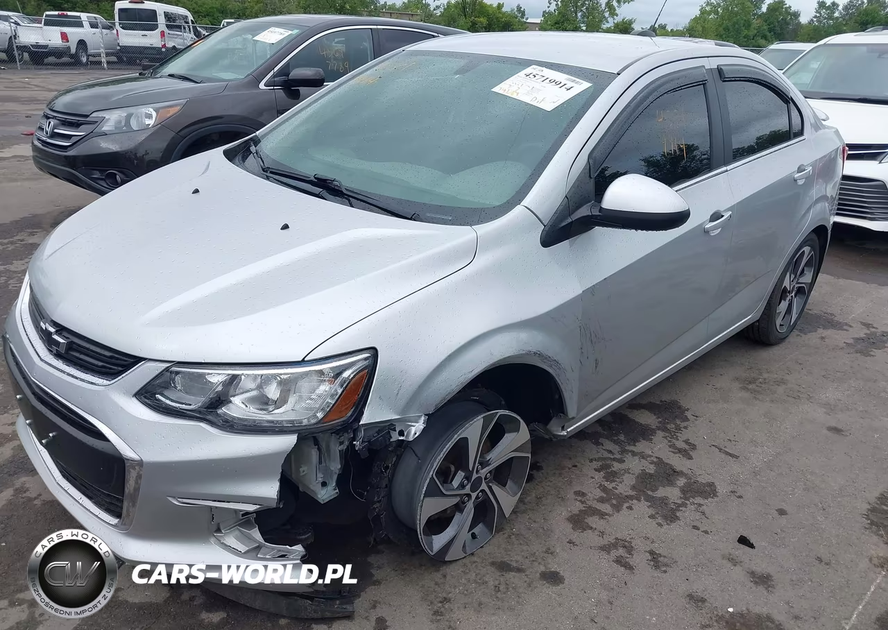 2020 Chevrolet Sonic Fwd Premier VIN:1G1JF5SB9L4121002 - 2