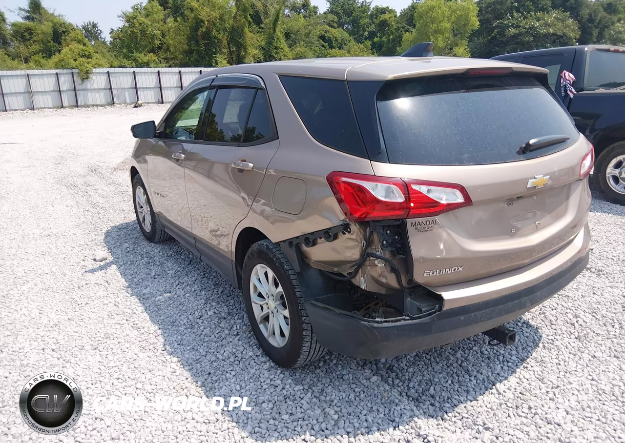2019 Chevrolet Equinox Ls VIN:2GNAXHEV1K6287952 - 3