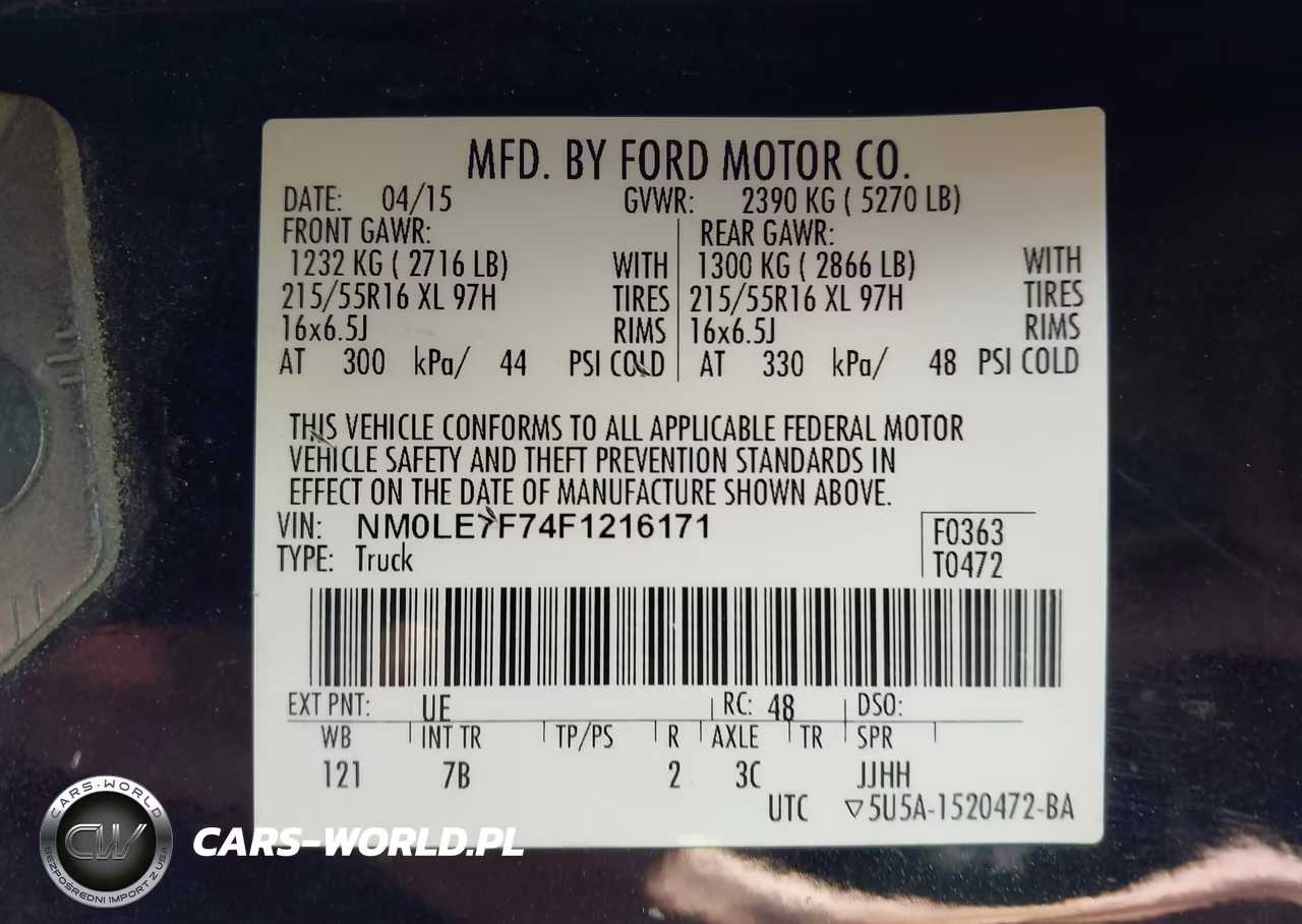 2015 Ford Transit Connect Xlt VIN:NM0LE7F74F1216171 - 9