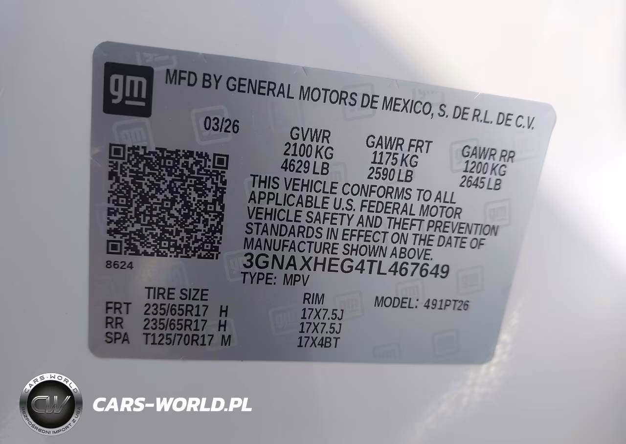 2026 Chevrolet Equinox Fwd Lt VIN:3GNAXHEG4TL467649 - 9