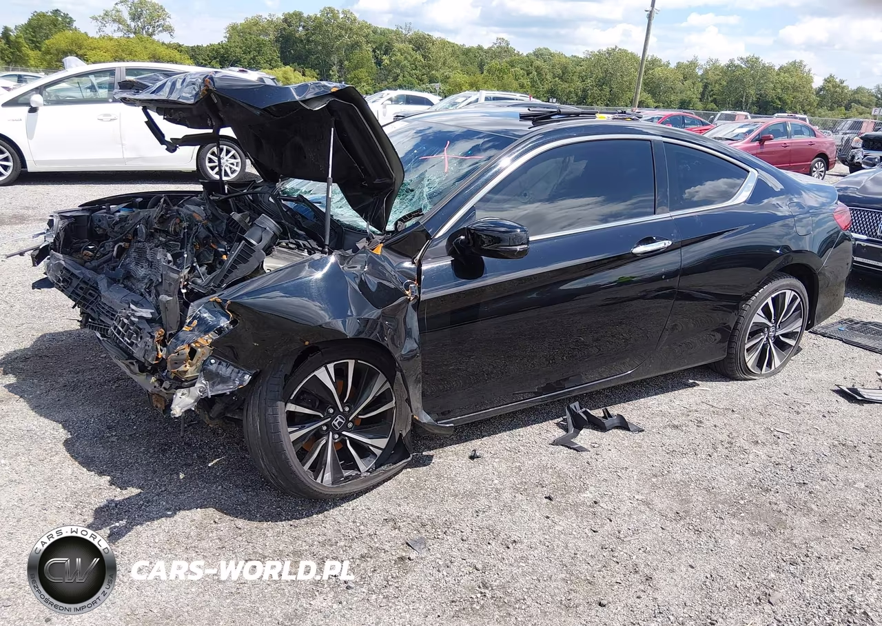2017 Honda Accord Ex-L V6 VIN:1HGCT2B84HA002991 - 2