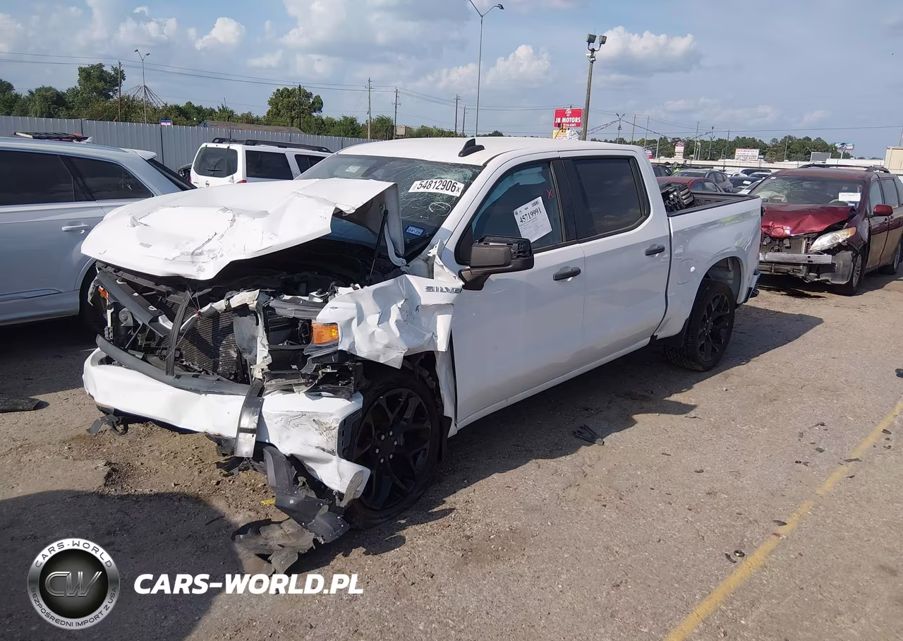 2020 Chevrolet Silverado 1500 2Wd Short Bed Custom VIN:3GCPWBEH8LG115176 - 2