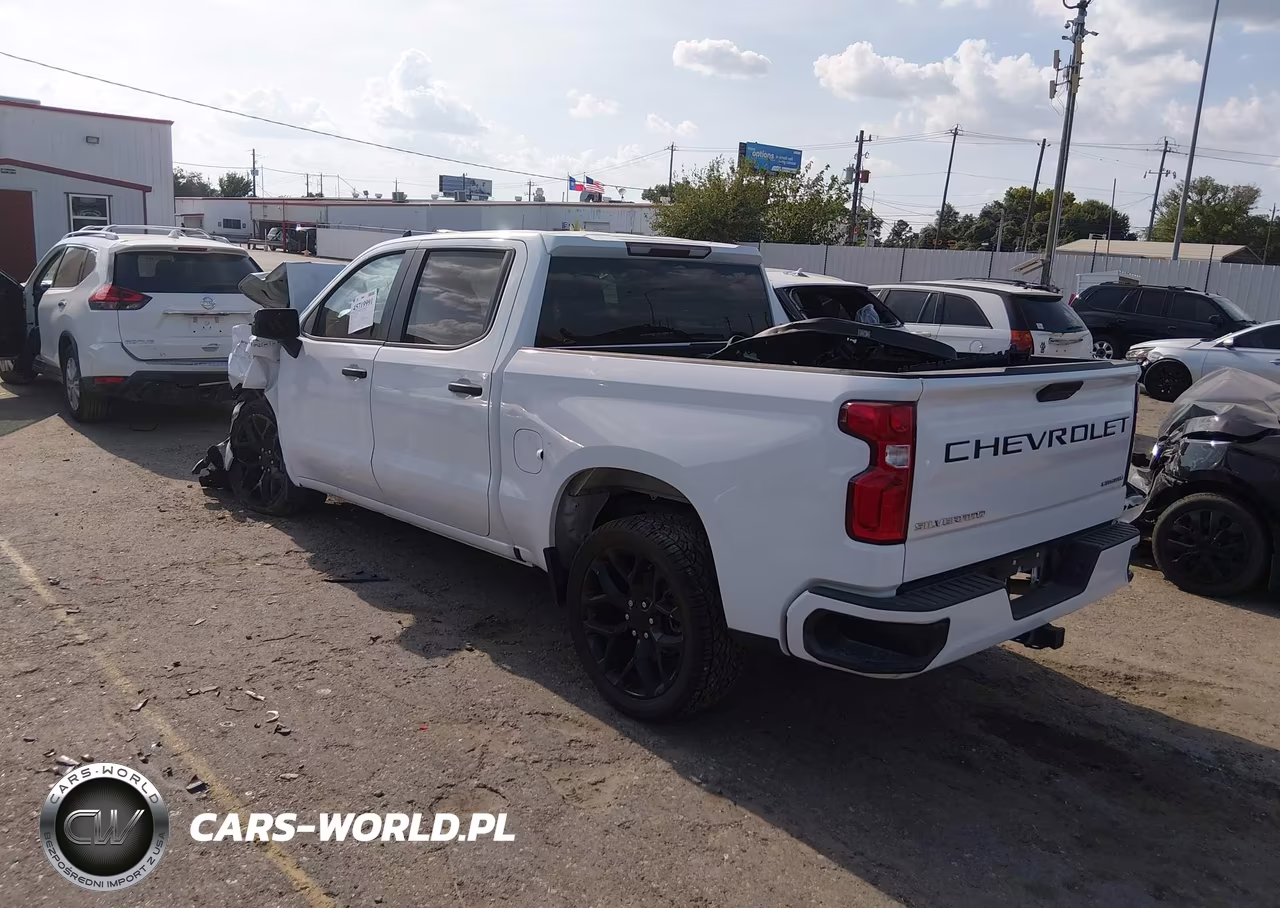 2020 Chevrolet Silverado 1500 2Wd Short Bed Custom VIN:3GCPWBEH8LG115176 - 3