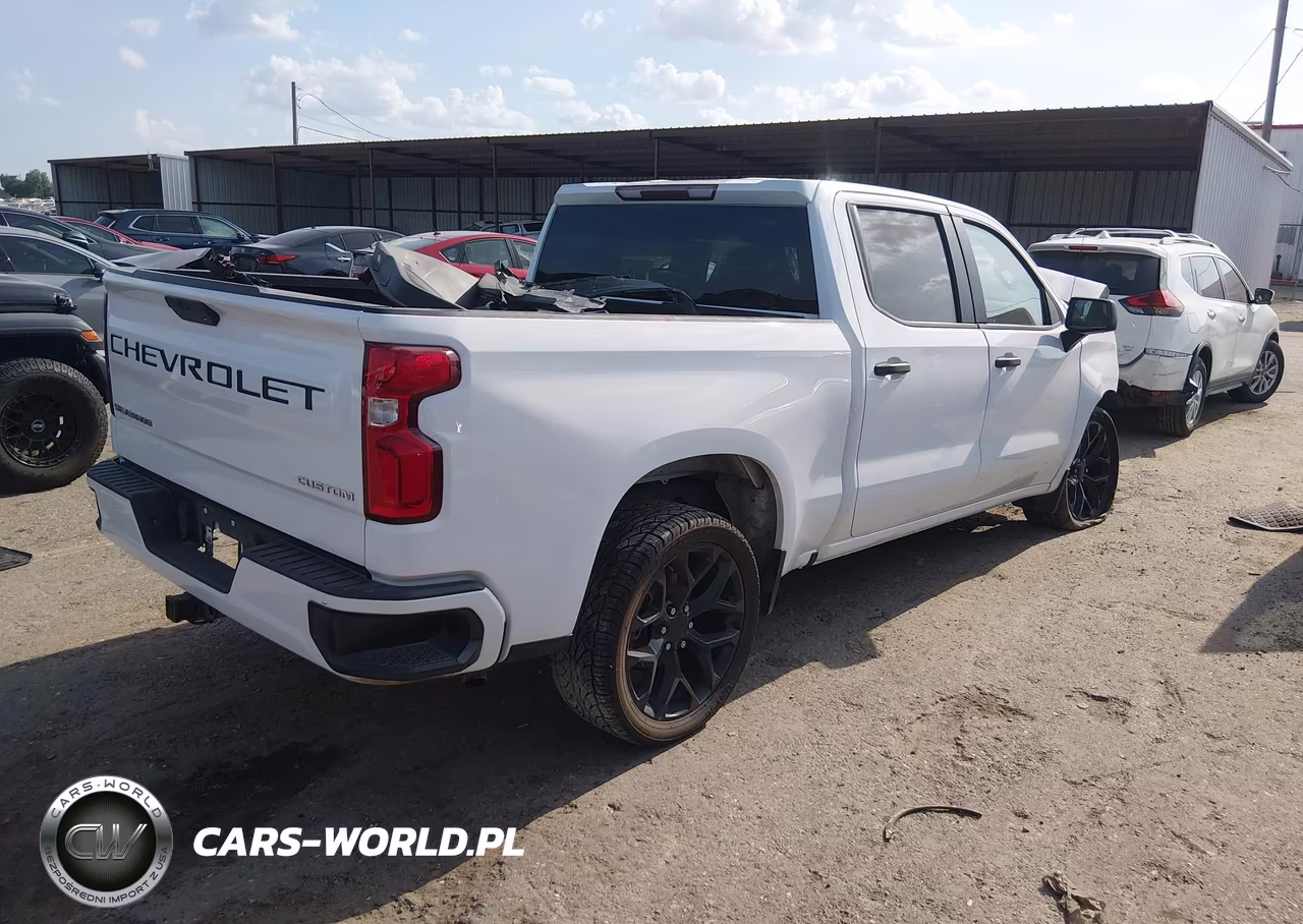 2020 Chevrolet Silverado 1500 2Wd Short Bed Custom VIN:3GCPWBEH8LG115176 - 4