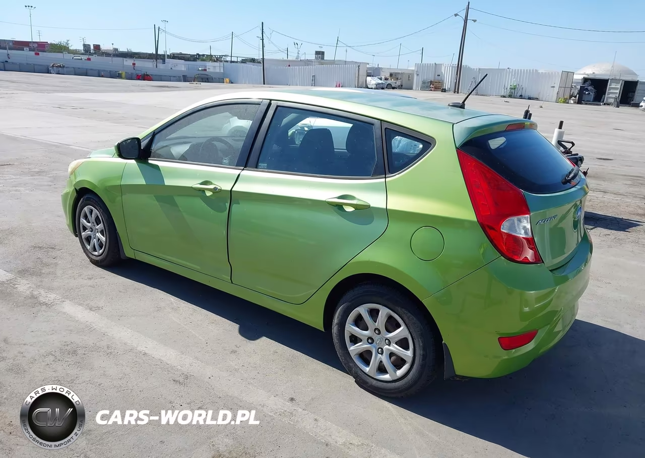 2012 Hyundai Accent Gs VIN:KMHCT5AE0CU017014 - 3
