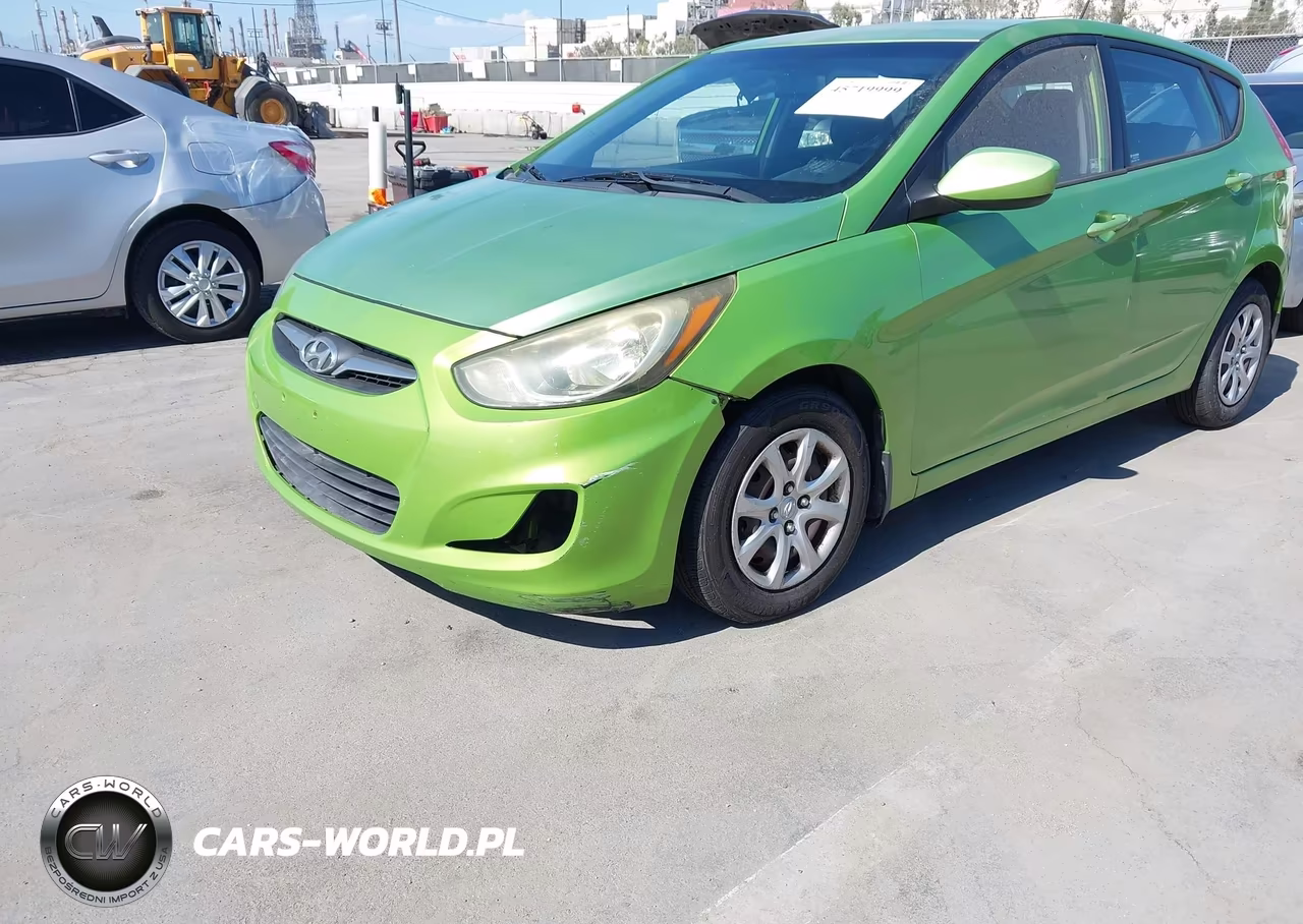 2012 Hyundai Accent Gs VIN:KMHCT5AE0CU017014 - 6
