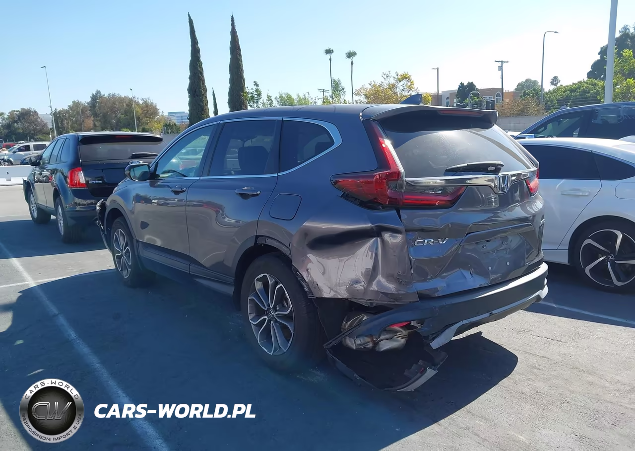 2021 Honda Cr-V Awd Ex VIN:2HKRW2H5XMH670584 - 3