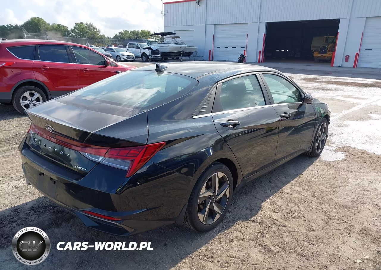 2023 Hyundai Elantra Limited VIN:KMHLP4AG7PU461190 - 4