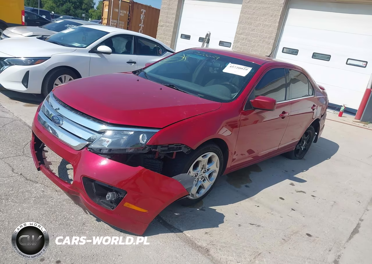 2010 Ford Fusion Se VIN:3FAHP0HA5AR221371 - 2