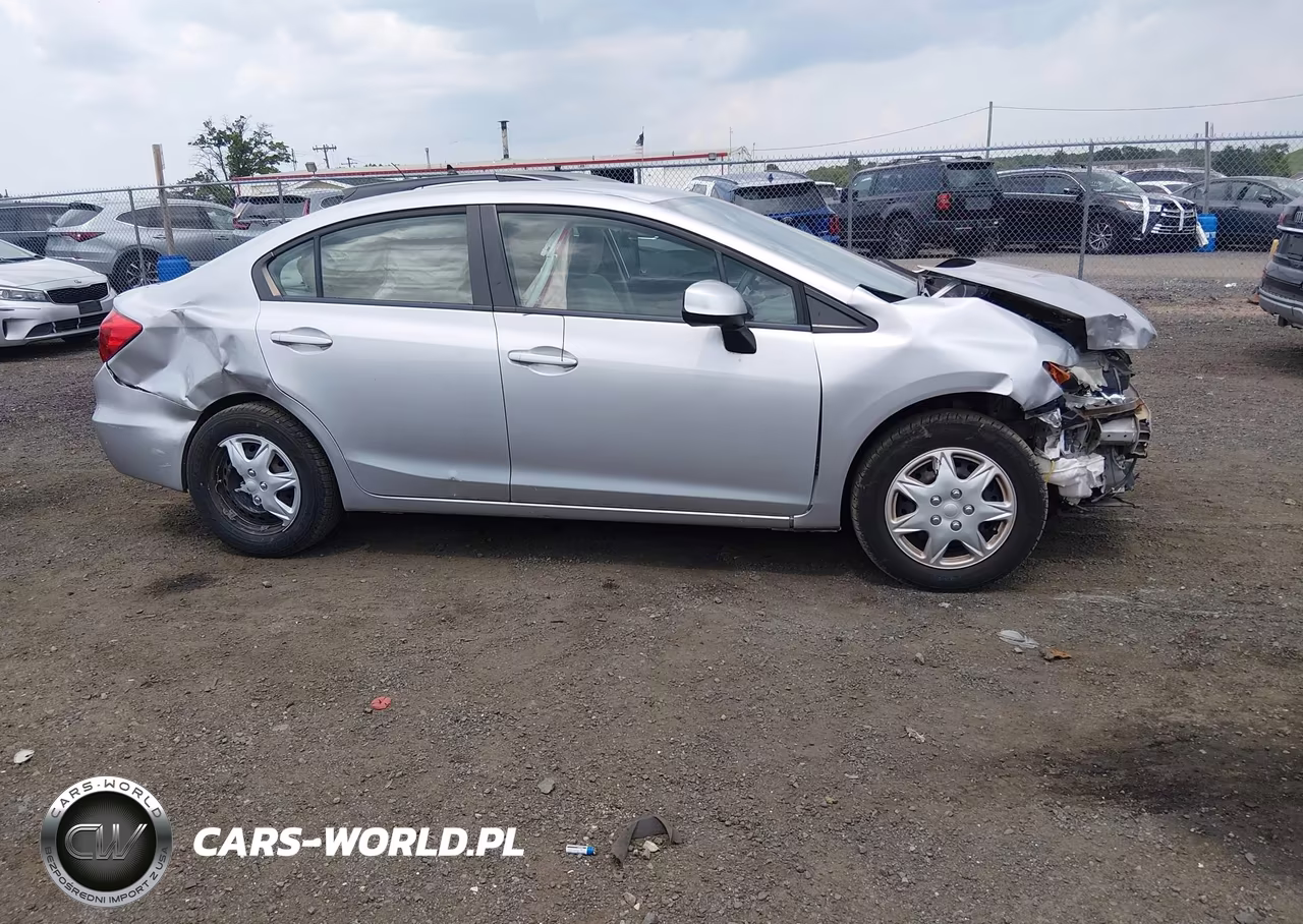 2012 Honda Civic Lx VIN:19XFB2F54CE332358 - 13