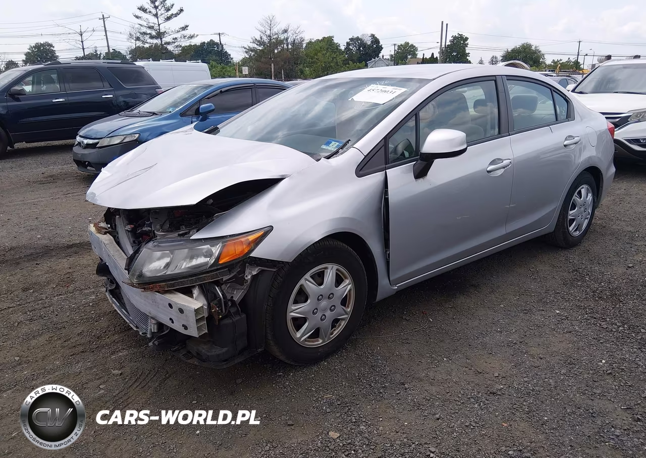 2012 Honda Civic Lx VIN:19XFB2F54CE332358 - 2