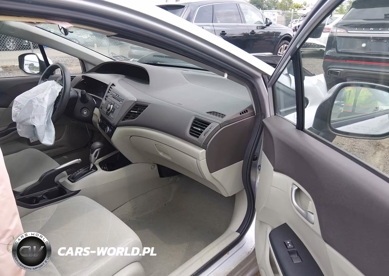 2012 Honda Civic Lx VIN:19XFB2F54CE332358 - 5