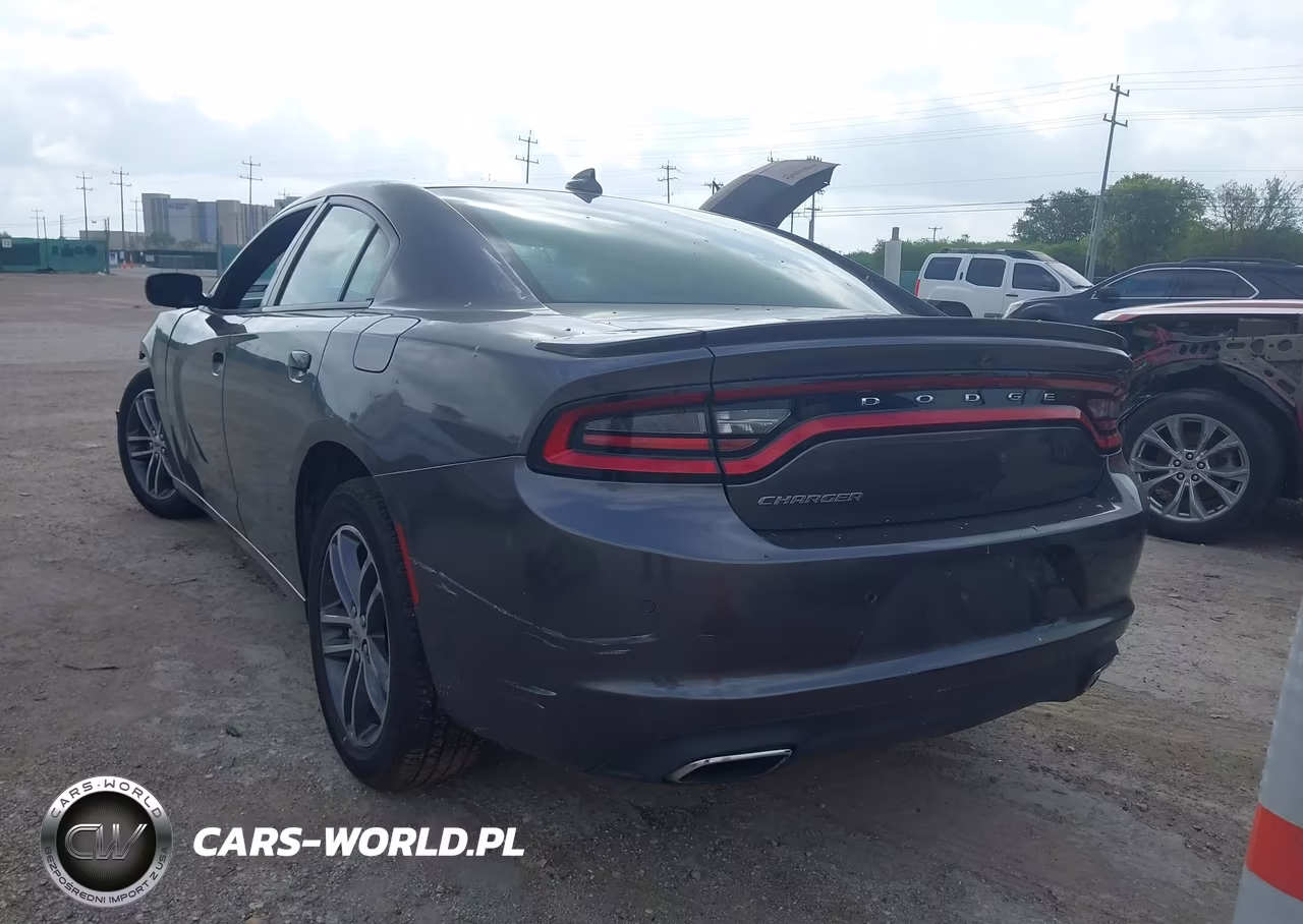 2019 Dodge Charger Sxt Awd VIN:2C3CDXJG8KH545310 - 3