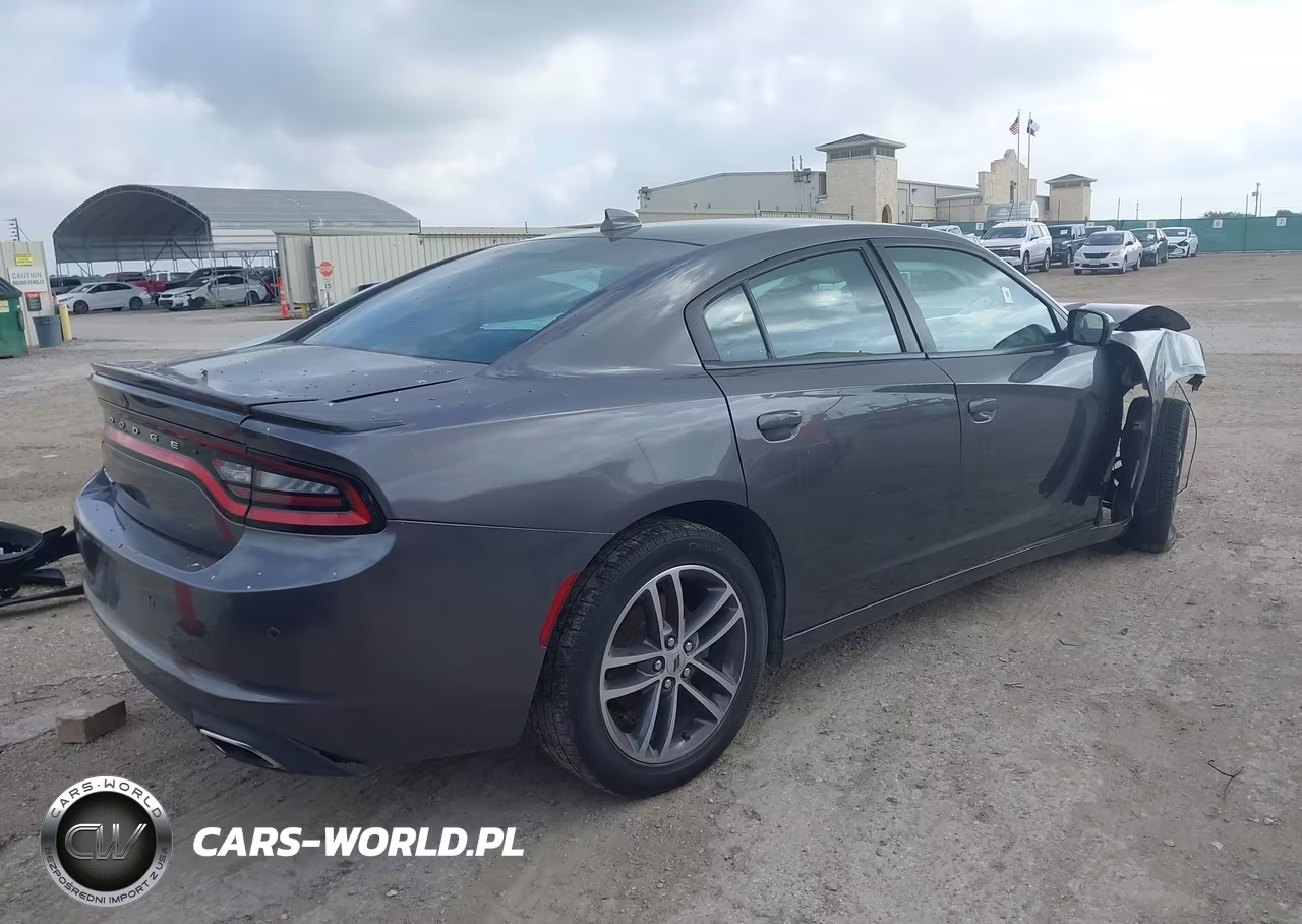 2019 Dodge Charger Sxt Awd VIN:2C3CDXJG8KH545310 - 4