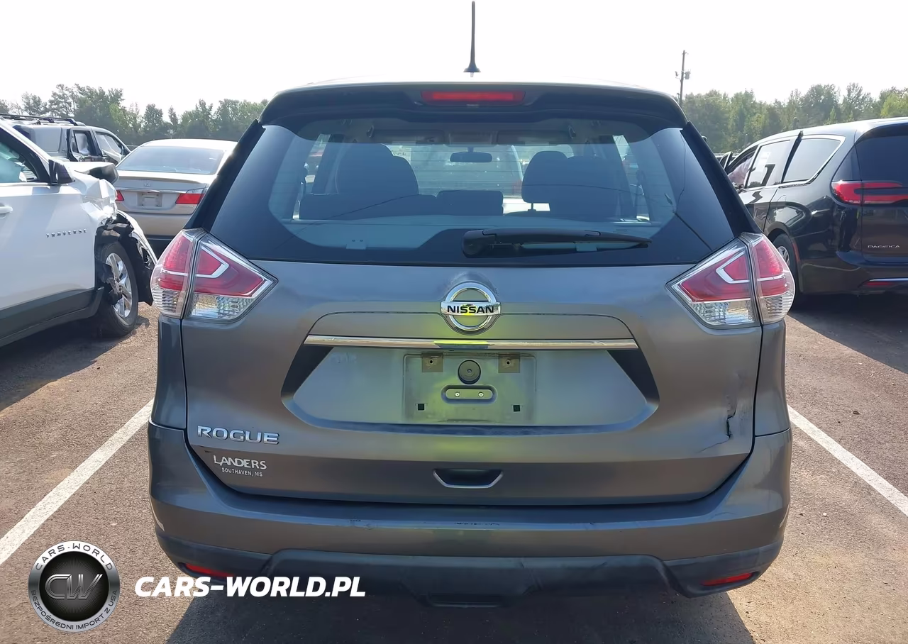2015 Nissan Rogue S VIN:KNMAT2MT1FP565787 - 16