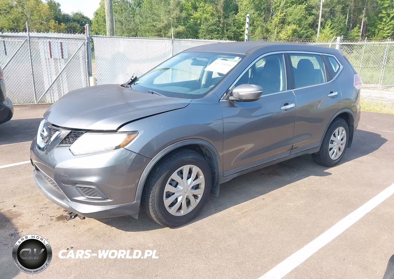 2015 Nissan Rogue S VIN:KNMAT2MT1FP565787 - 2
