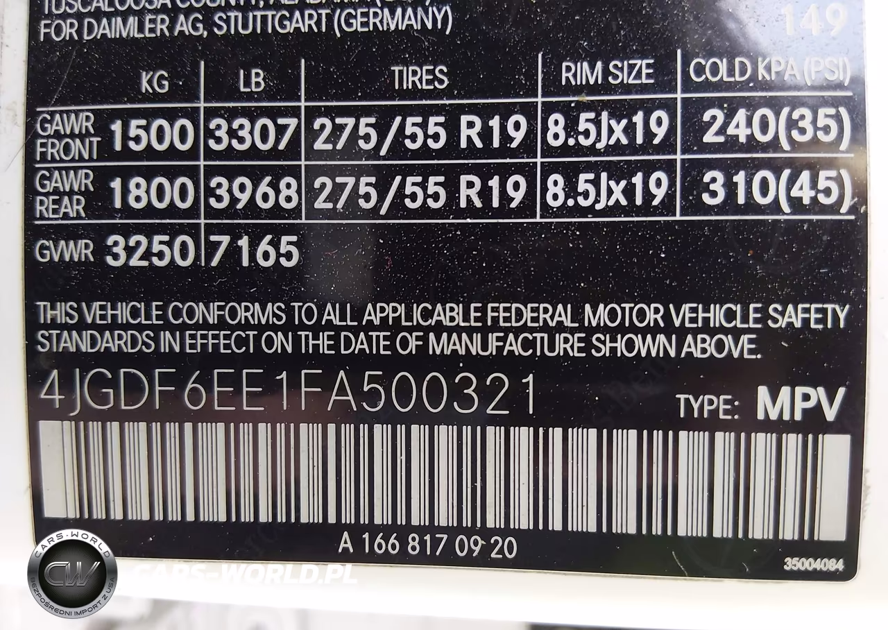 2015 Mercedes-Benz Gl 450 4Matic VIN:4JGDF6EE1FA500321 - 9