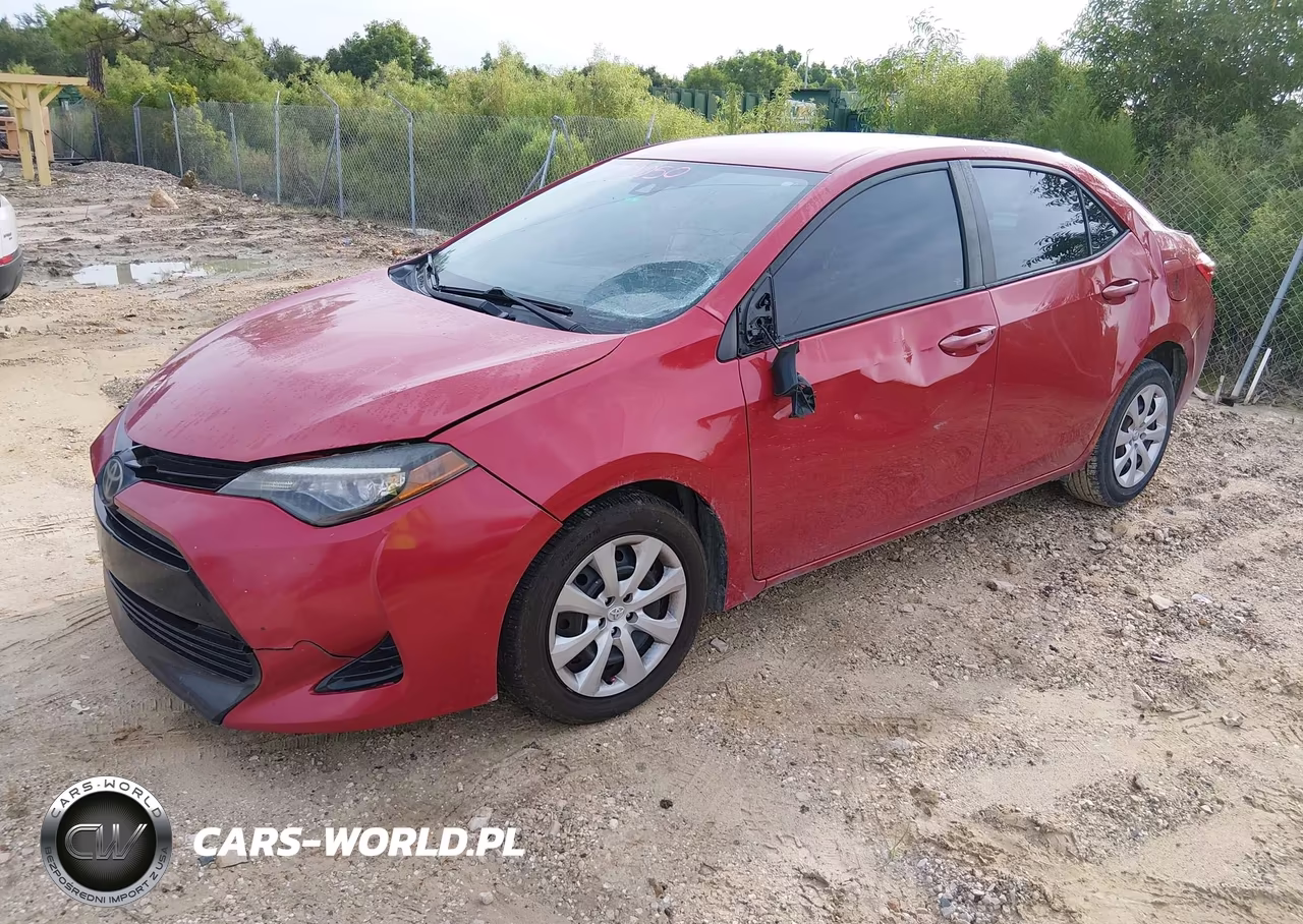 2017 Toyota Corolla Le VIN:2T1BURHE1HC752910 - 2