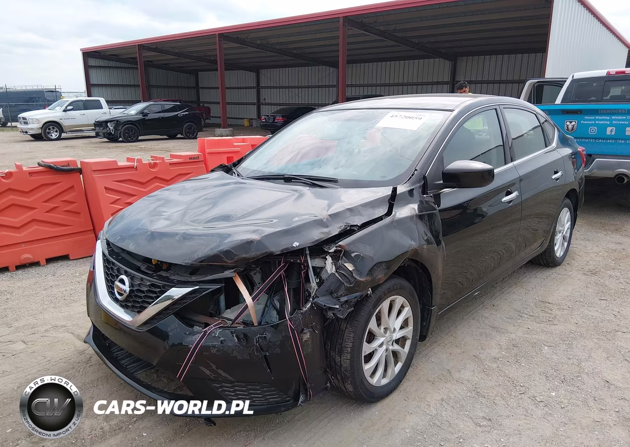 2019 Nissan Sentra Sv VIN:3N1AB7AP9KL607400 - 2
