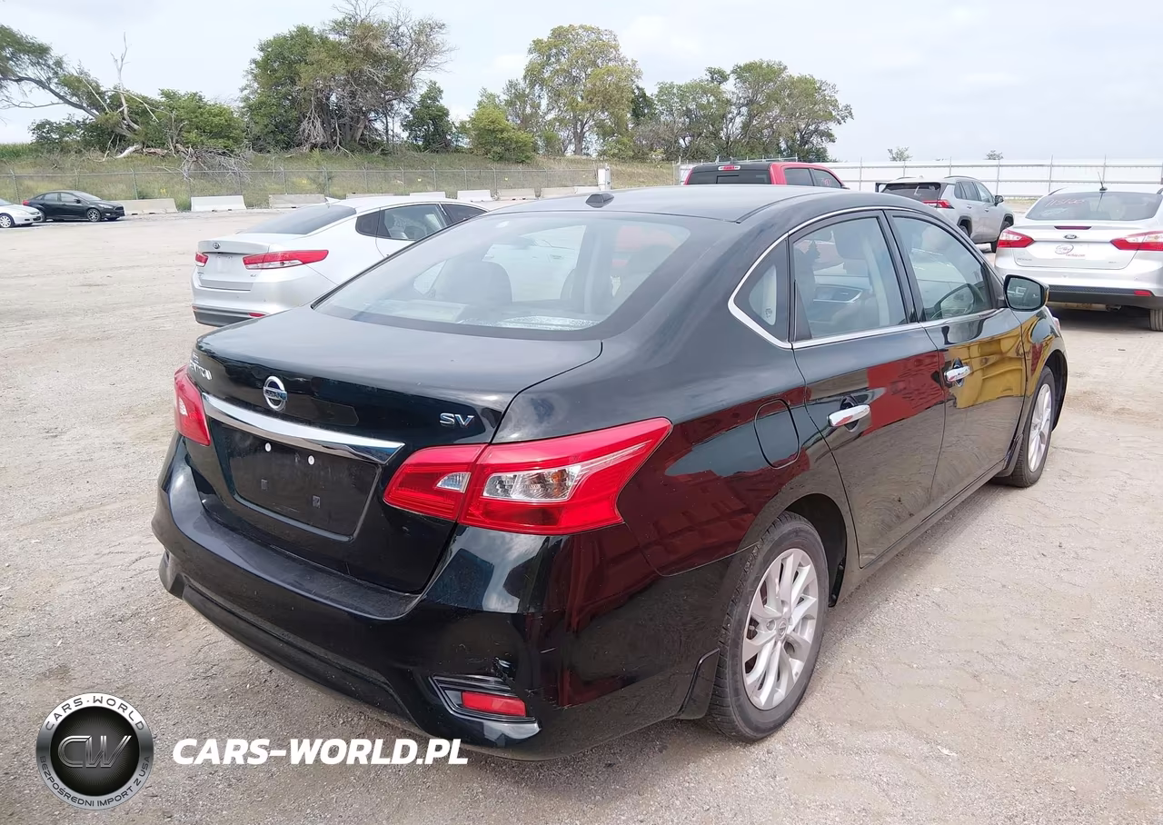 2019 Nissan Sentra Sv VIN:3N1AB7AP9KL607400 - 4