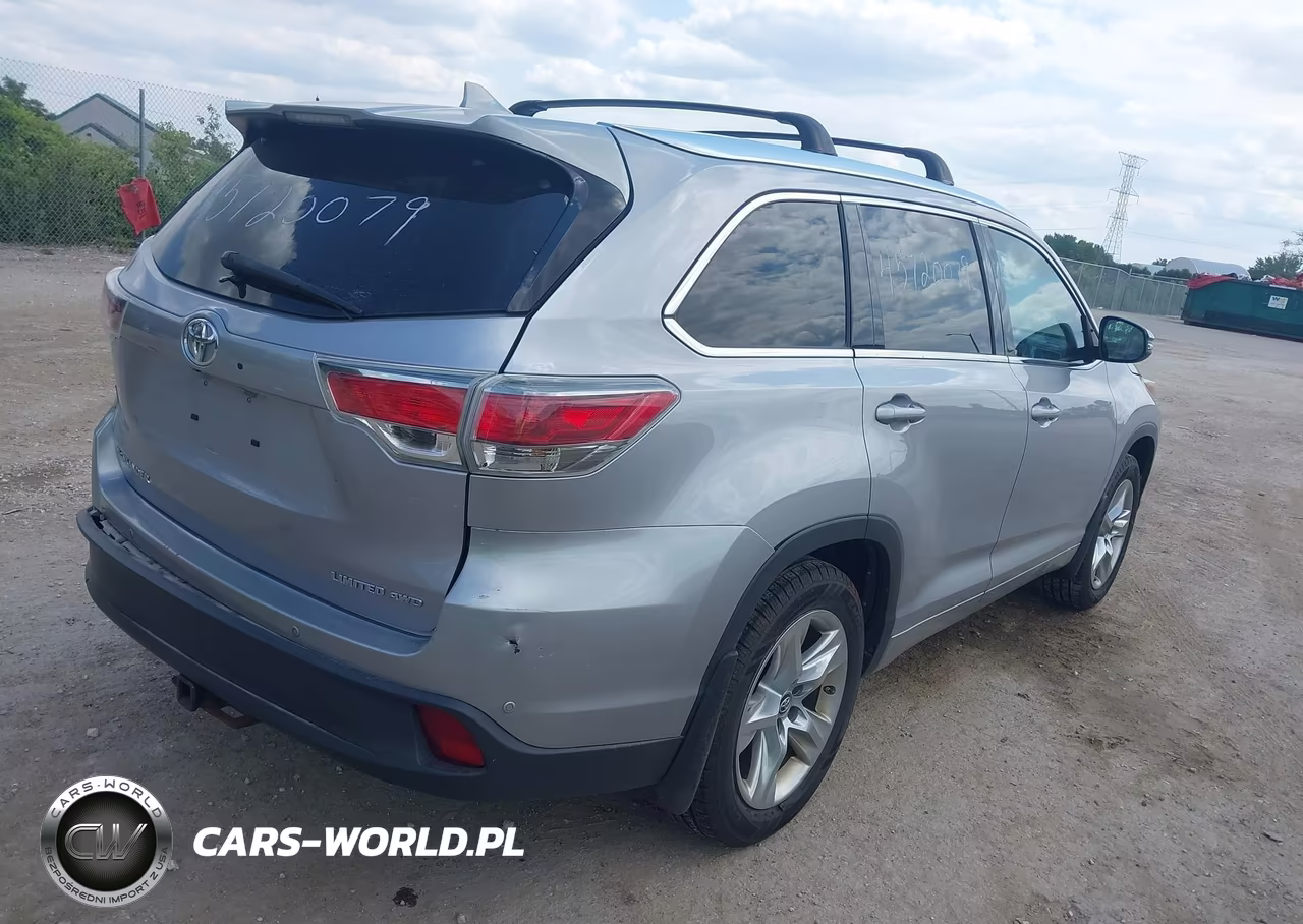 2016 Toyota Highlander Limited V6 VIN:5TDDKRFH0GS334551 - 4