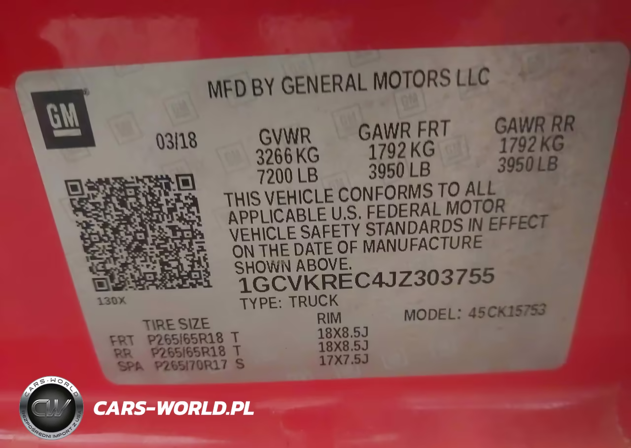 2018 Chevrolet Silverado 1500 1Lt VIN:1GCVKREC4JZ303755 - 9