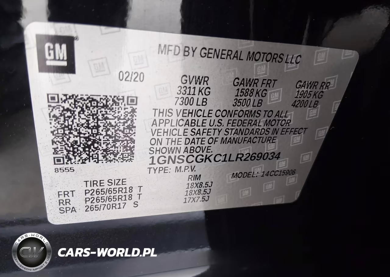 2020 Chevrolet Suburban 2Wd Ls VIN:1GNSCGKC1LR269034 - 9