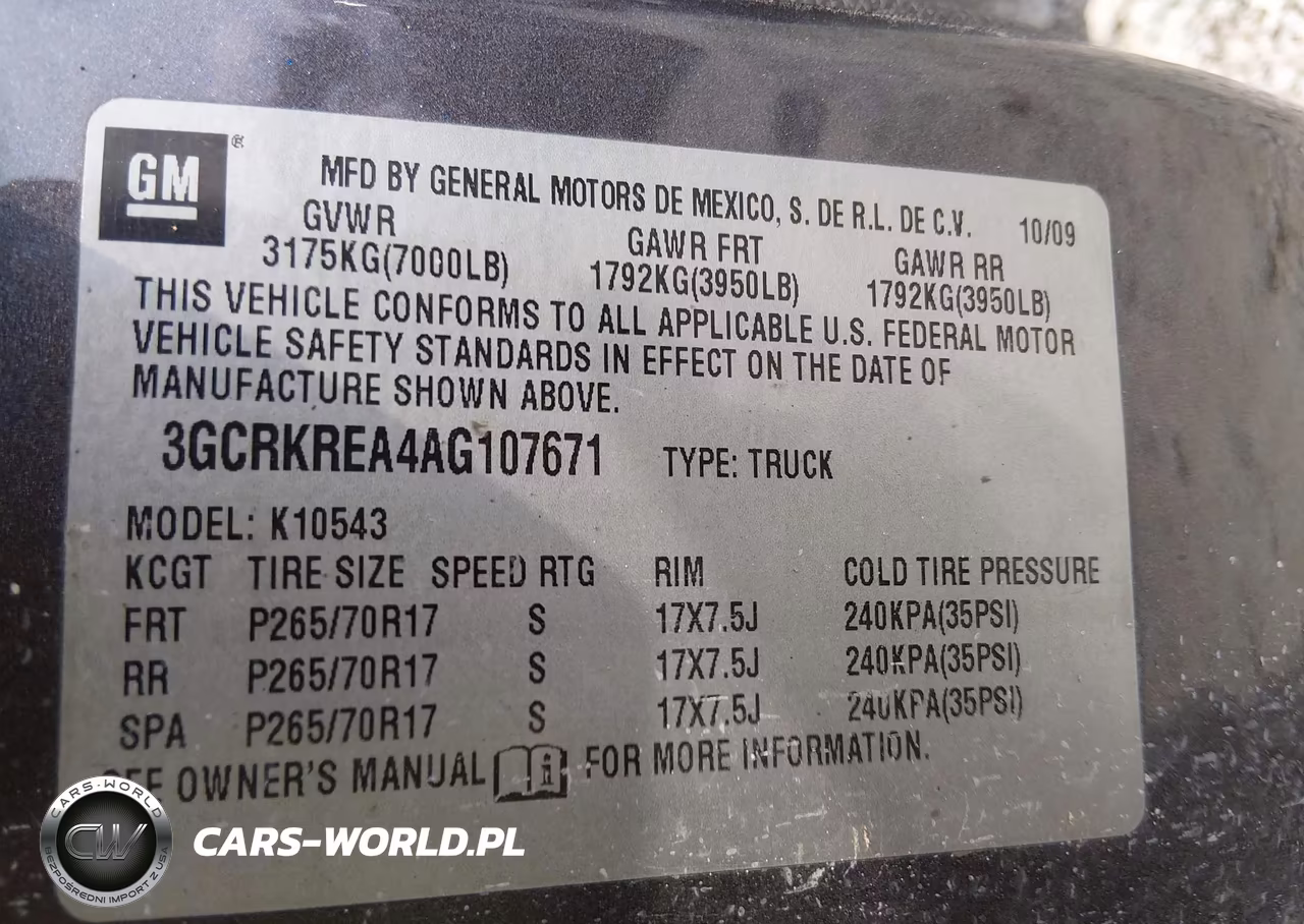 2010 Chevrolet Silverado 1500 Ls VIN:3GCRKREA4AG107671 - 9