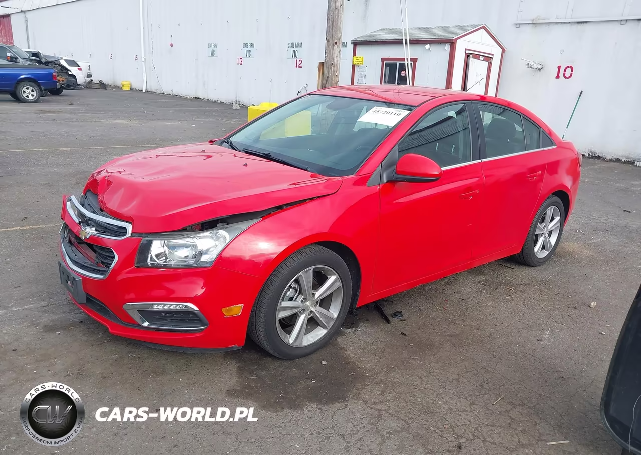2015 Chevrolet Cruze 2Lt Auto VIN:1G1PE5SB9F7256335 - 2
