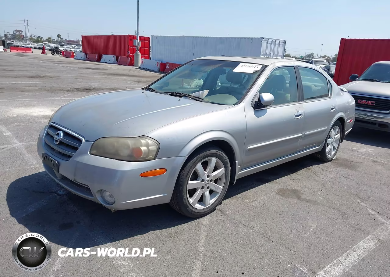 2003 Nissan Maxima Gle VIN:JN1DA31A23T415592 - 2