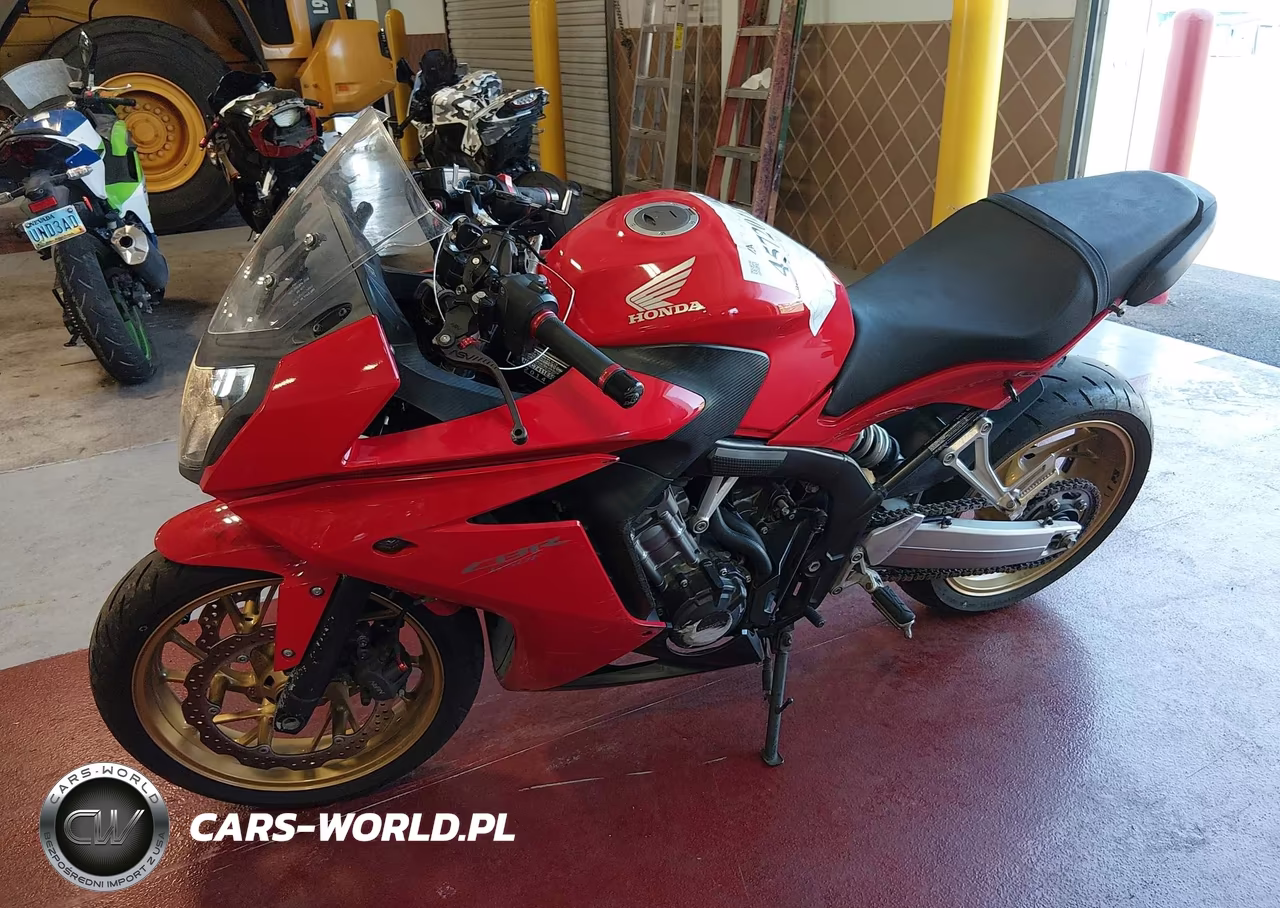 2014 Honda Cbr650 F VIN:MLHRC7411E5000073 - 2