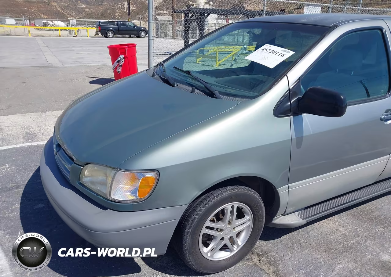 2000 Toyota Sienna Ce VIN:4T3ZF19C3YU281937 - 19