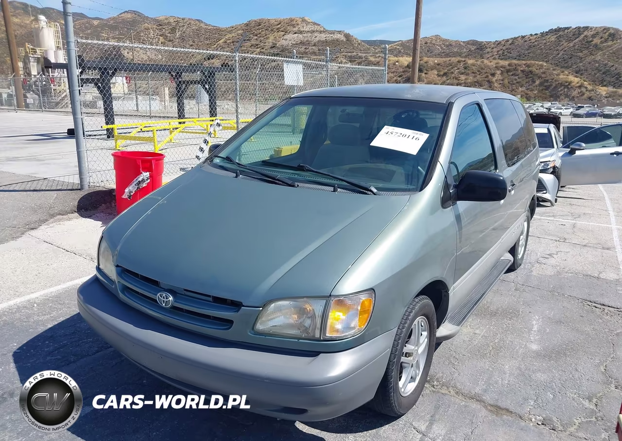 2000 Toyota Sienna Ce VIN:4T3ZF19C3YU281937 - 2