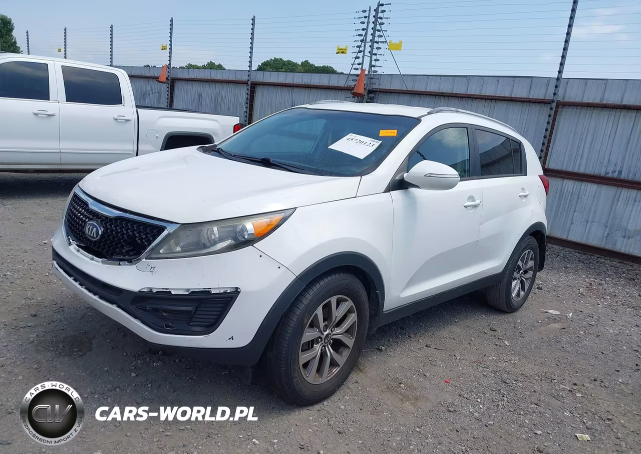 2014 Kia Sportage Lx VIN:KNDPB3AC7E7566321 - 2