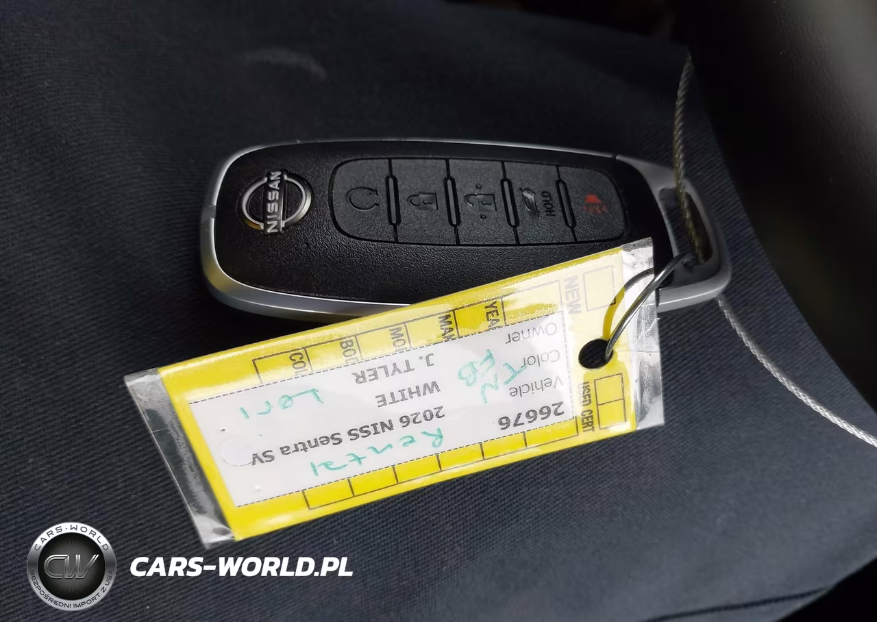 2026 Nissan Sentra Sv VIN:3N1AB9CV6TY271541 - 11