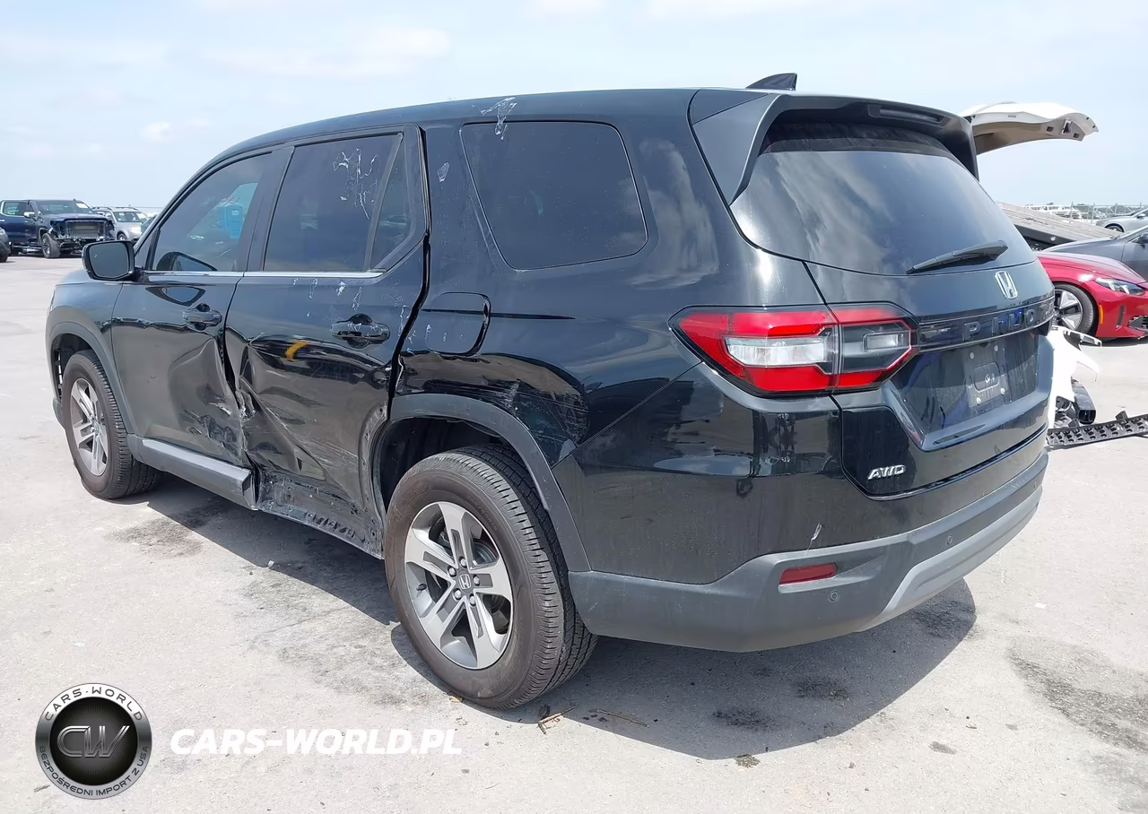 2024 Honda Pilot Ex-L VIN:5FNYG1H41RB013690 - 3