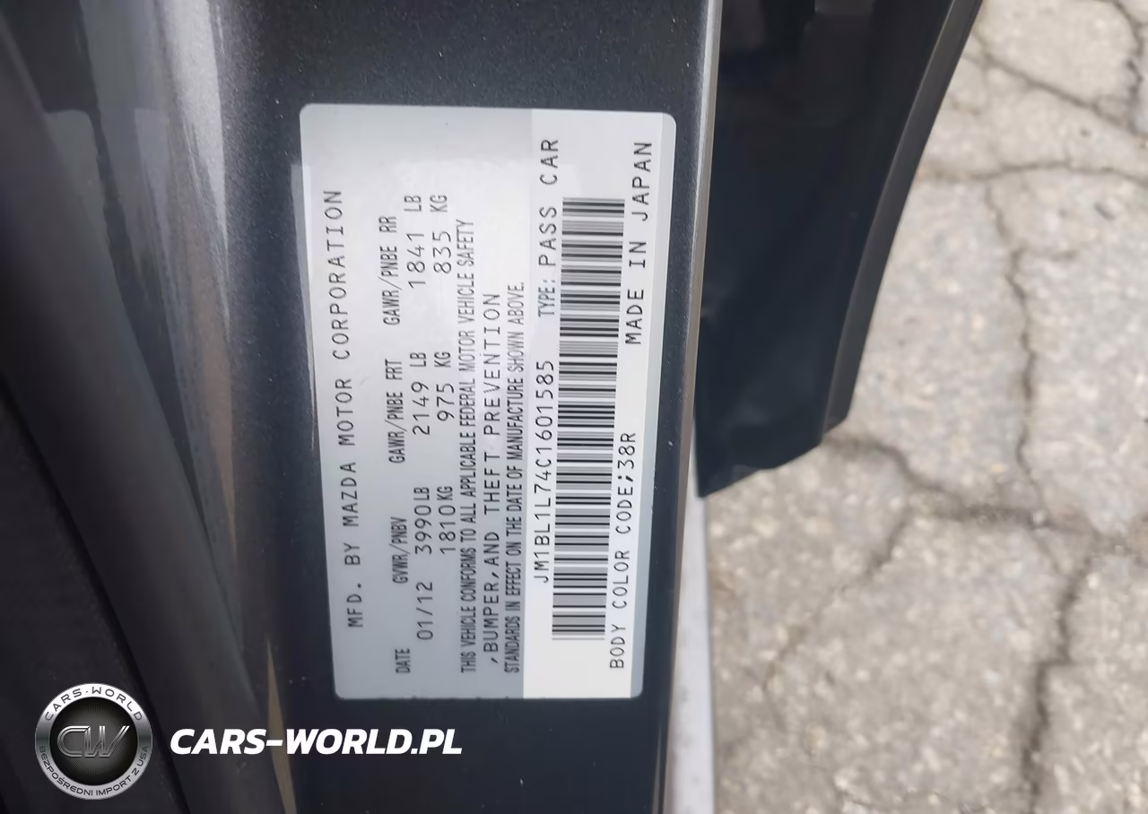 2012 Mazda Mazda3 I Touring VIN:JM1BL1L74C1601585 - 9