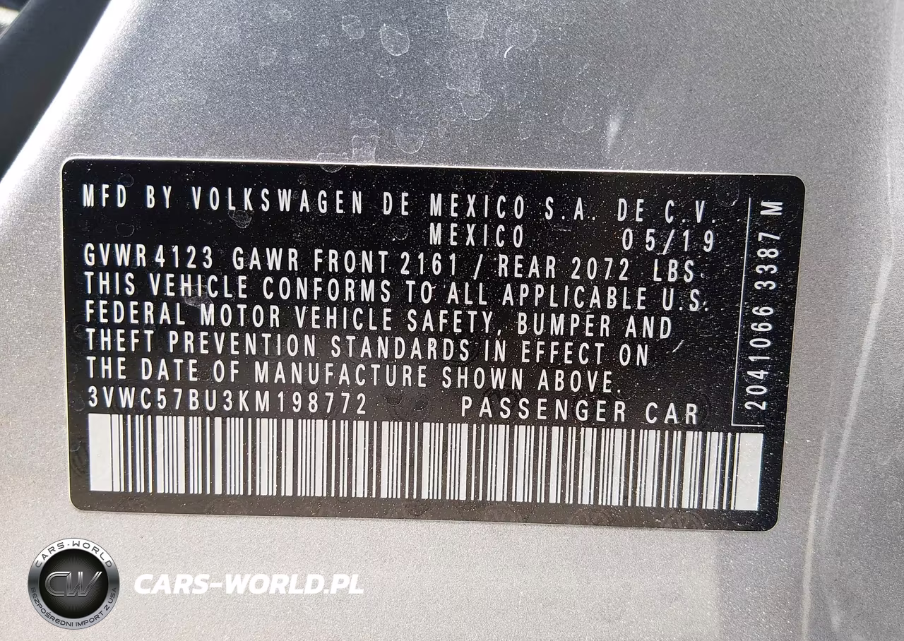 2019 Volkswagen Jetta 1.4T R-Line-1.4T S-1.4T Se VIN:3VWC57BU3KM198772 - 9