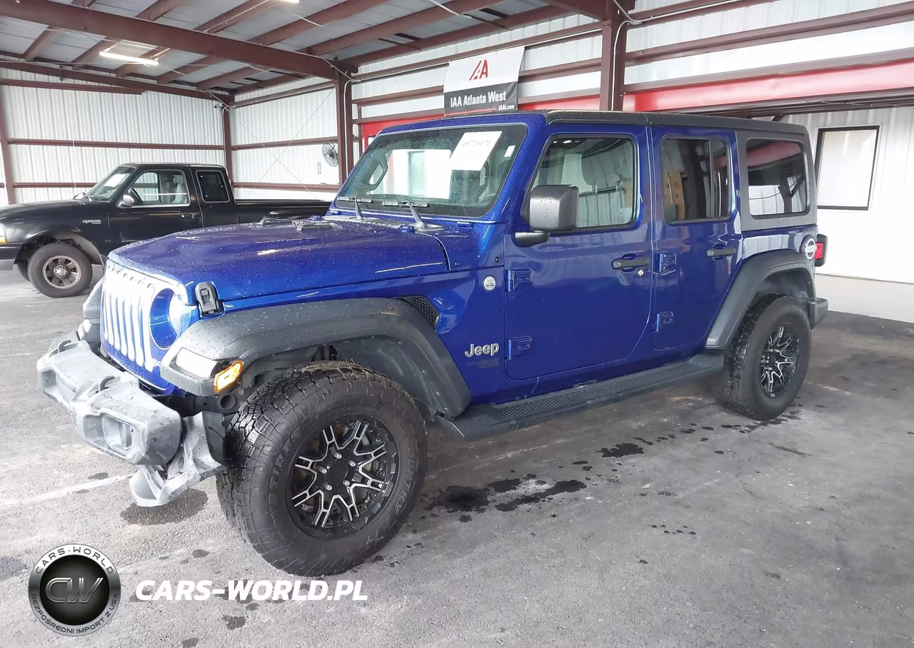 2019 Jeep Wrangler Unlimited Sport S 4X4 VIN:1C4HJXDG5KW568888 - 2
