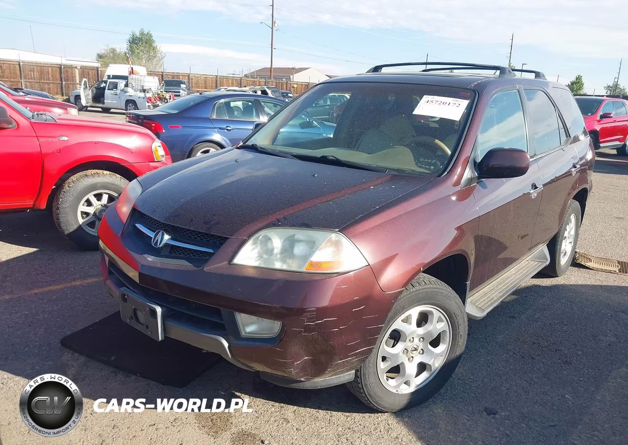 2001 Acura Mdx VIN:2HNYD18861H532559 - 2