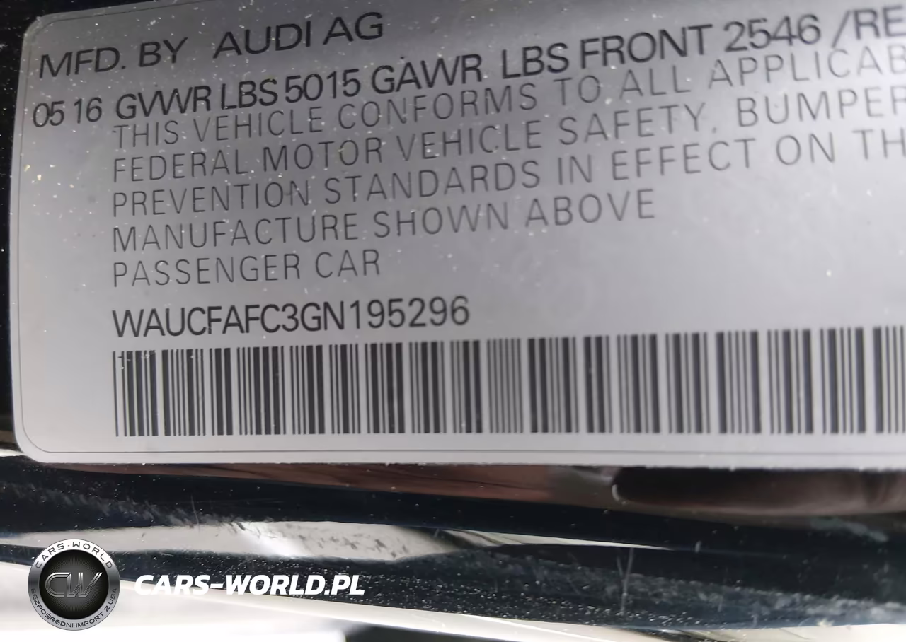 2016 Audi A6 2.0T Premium VIN:WAUCFAFC3GN195296 - 8