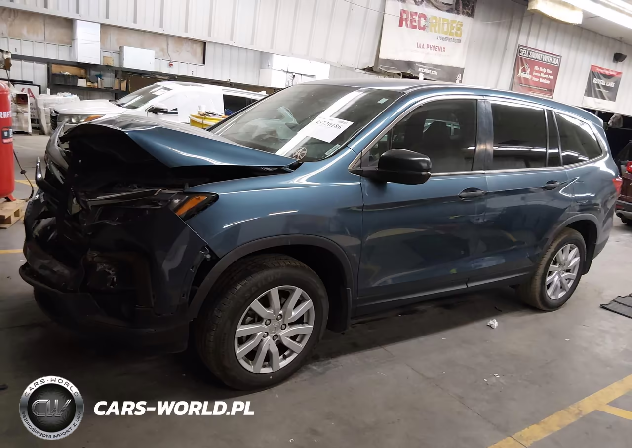 2019 Honda Pilot Lx VIN:5FNYF5H11KB036280 - 2