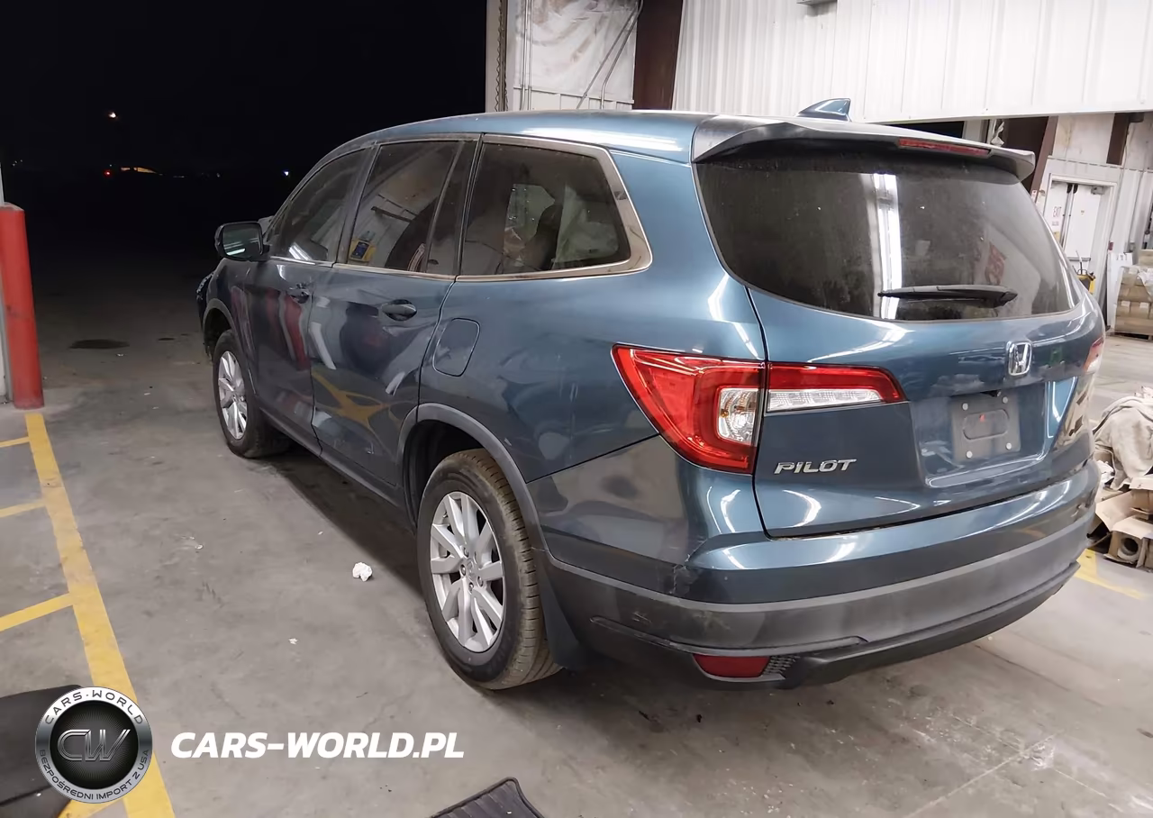 2019 Honda Pilot Lx VIN:5FNYF5H11KB036280 - 3