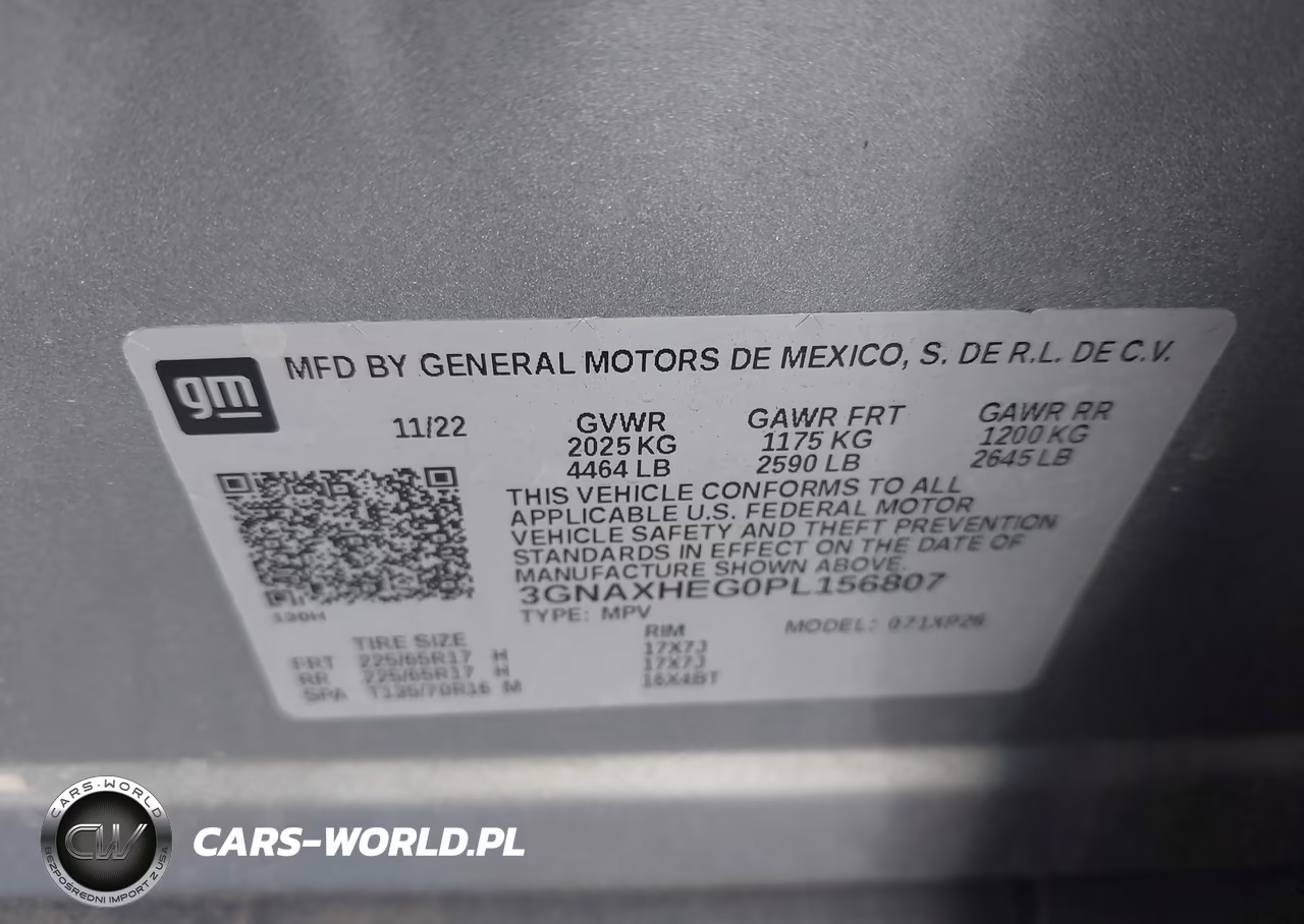 2023 Chevrolet Equinox Fwd Ls VIN:3GNAXHEG0PL156807 - 9